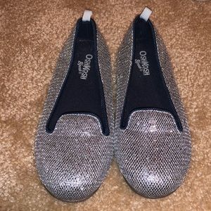 Toddler Girl sparkle slip ons